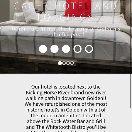 The Cache Hotel And Lodgings Golden Luaran gambar